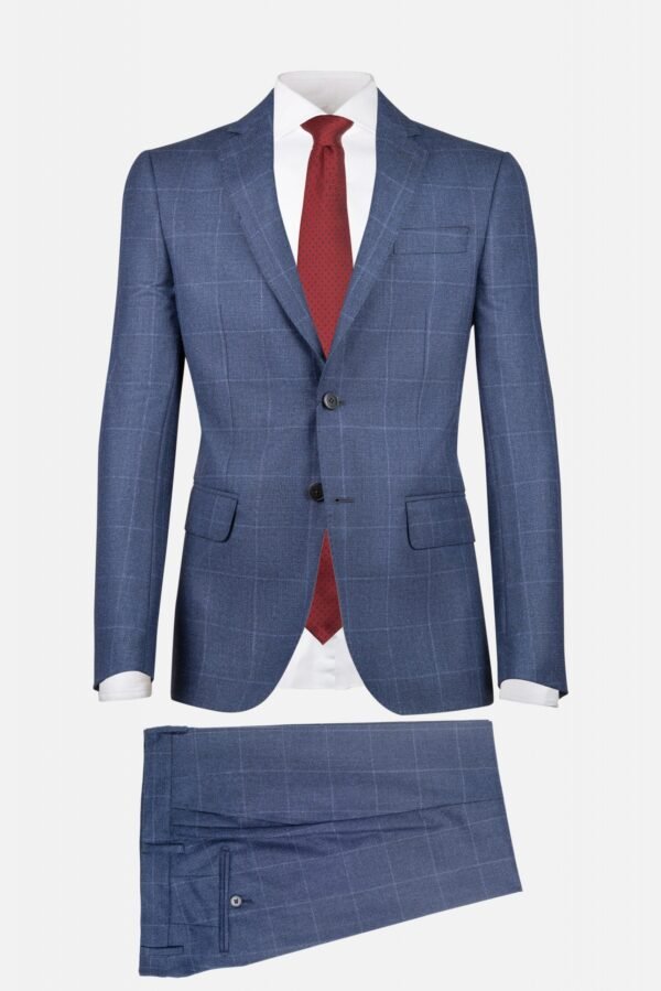 ABITO FELLINI DR 7 IN GALLES  LIGHT FLANNEL ZIGNONE