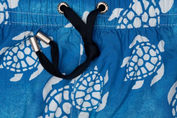 COSTUME MOD SAINT TROPEZ IN COTONE NYLON STAMPA TARTARUGA - immagine 2