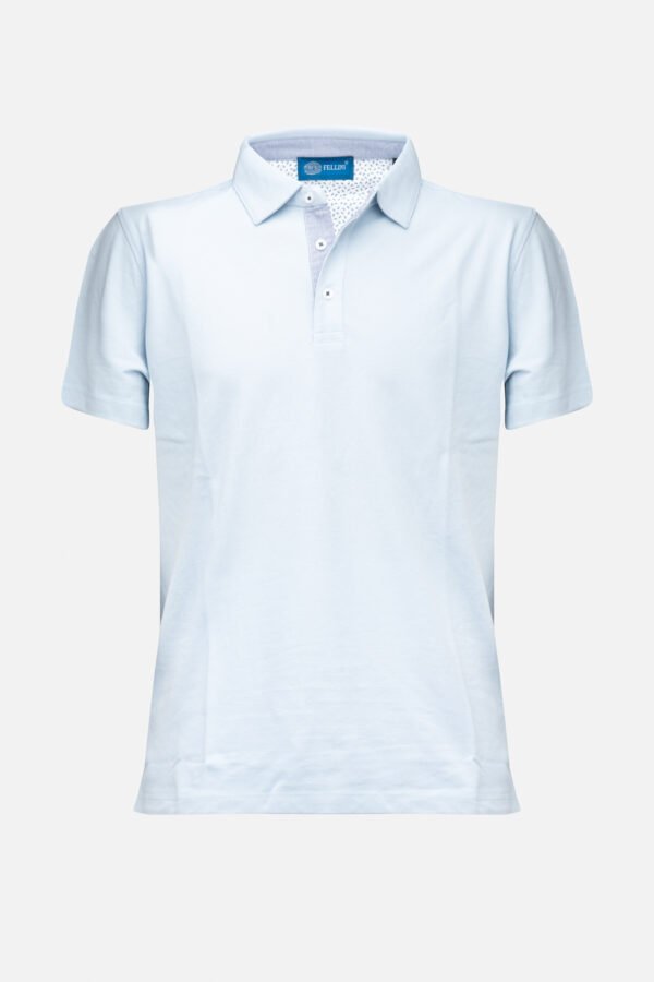 POLO MOD  VINCENT  CON INTERNO COLLO E LISTINO A CONTRASTO